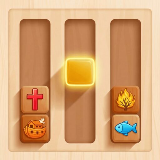 Bible Wood Sort Icon