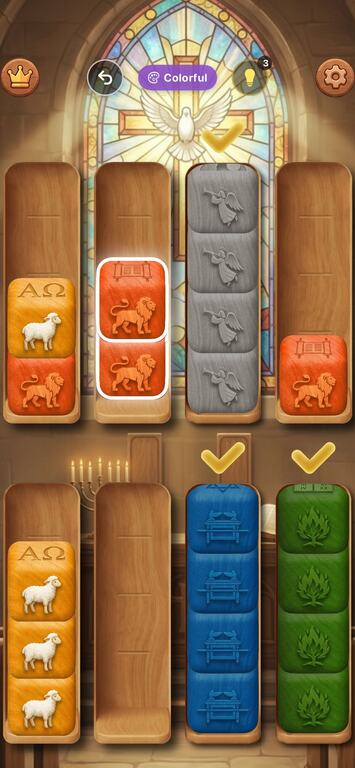 Bible Wood Sort Screenshot 1